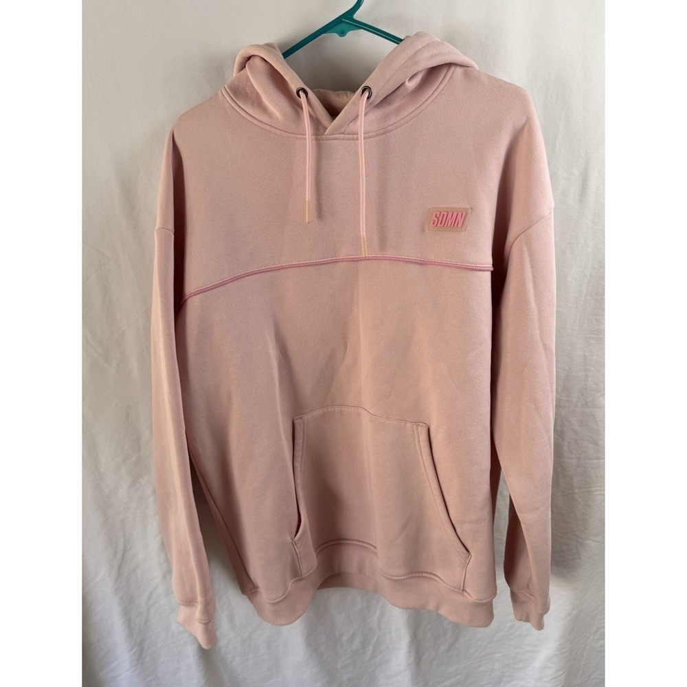 SDMN Women Pink Pullover Fleece Hoodie XL Kangaroo‎ Pocket